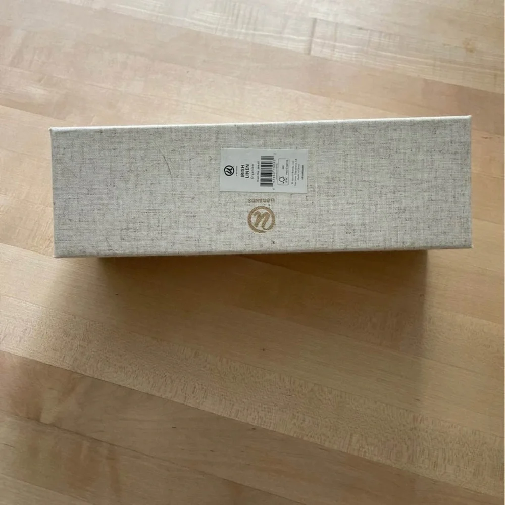 Linen Desk Storage Organizer